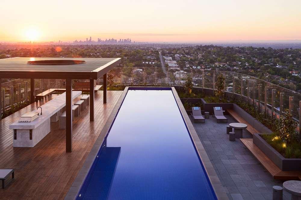 Art Series - The Chen Бокс-Хилл Удобства фото The rooftop pool at The Standard West Hollywood